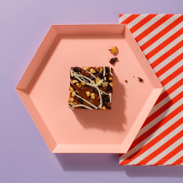 Salted Caramel and Comb Brownie