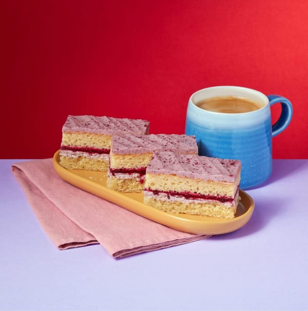 Blackberry and Mascarpone Traycake