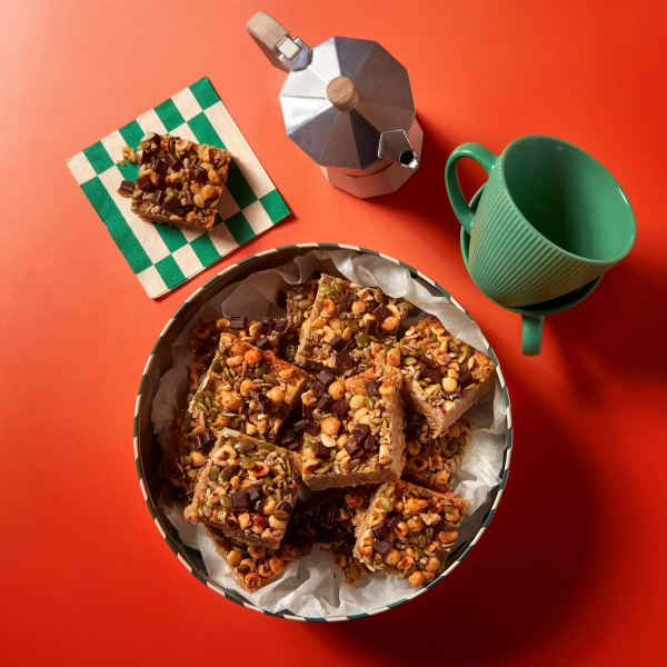 Roasted Hazelnut Flapjack